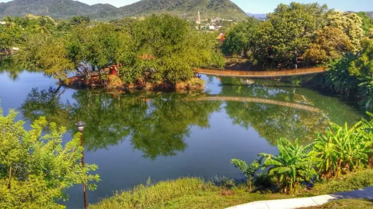 Laguna de Iguanero en el municipio de Rosario, Sinaloa. (Foto: Tomada de redes)