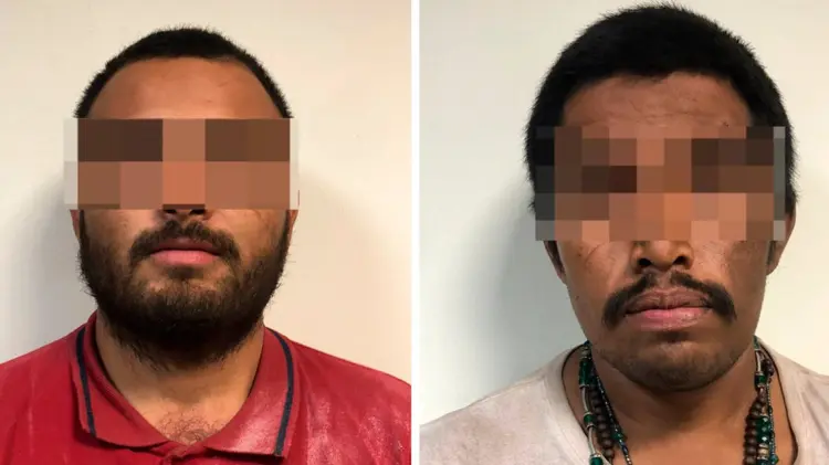 Jesús N y Saúl Francisco N. (Foto: FGJE Sonora)