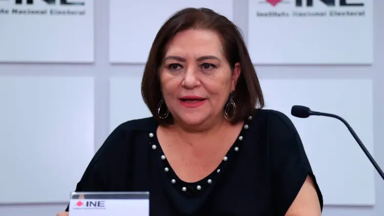 Guadalupe Taddei, presidenta del Instituto Nacional Electoral. (Especial / EXPRESO)