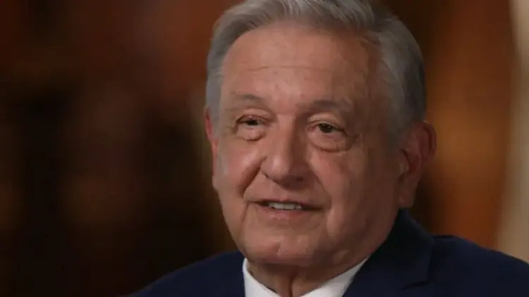 Andrés Manuel López Obrador fue entrevistado para 60 Minutos de CBS. (Foto: Captura de video)