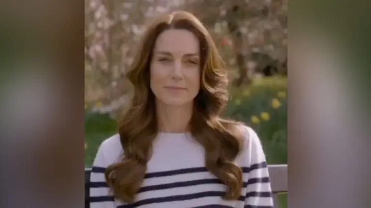 Kate Middleton reveló su padecimiento a través de un video en redes. (Foto: Captura de video)