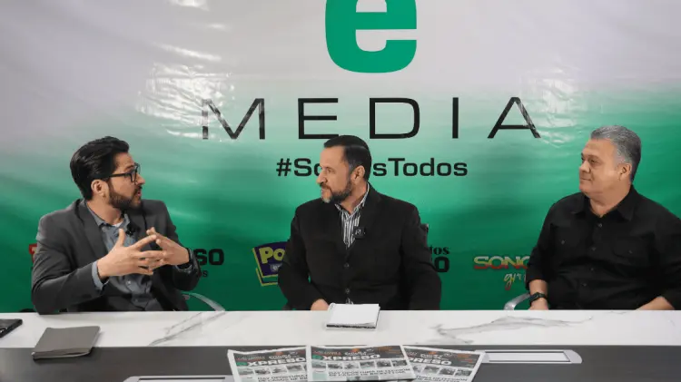 Ernesto Urbina, Marcelo Beyliss y Arturo Díaz Monge. (Foto: Jesús Ballesteros / EXPRESO)