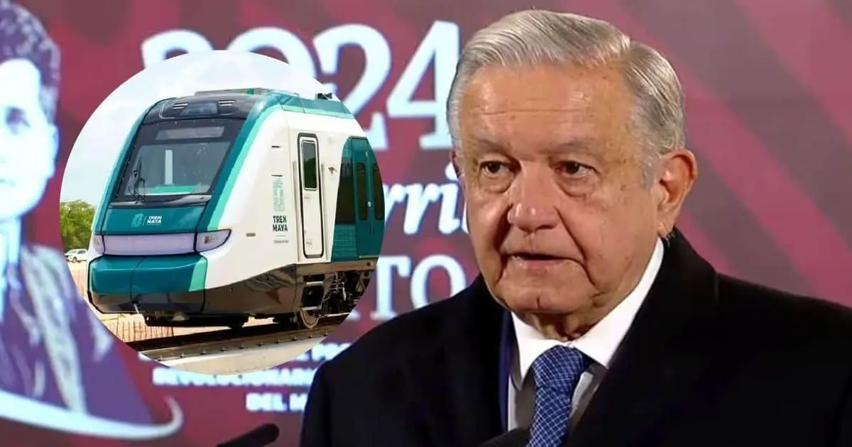 Se investigan causas de descarrilamiento del Tren Maya: AMLO