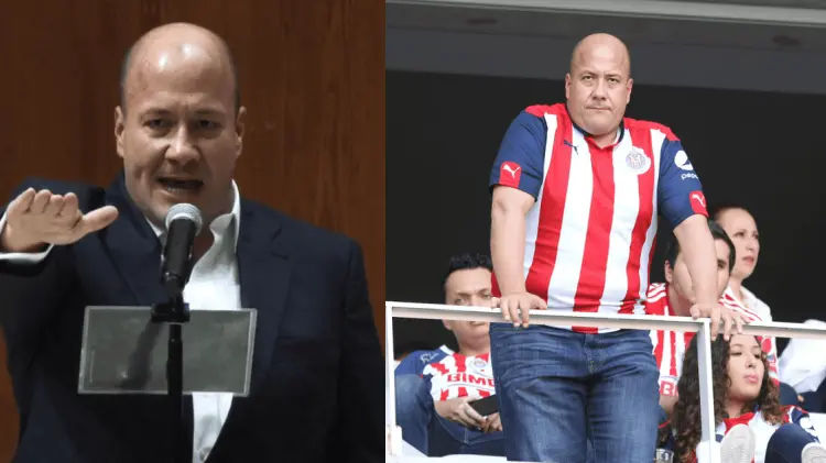 Enrique Alfaro, gobernador de Jalisco, dejó en claro su intención de ser DT de Chivas. (Cortesía)