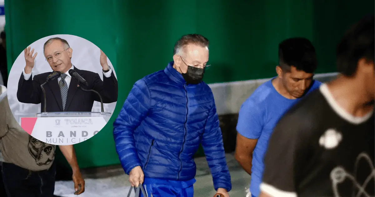 Exalcalde de Toluca, Raymundo Martínez sale en libertad condicional
