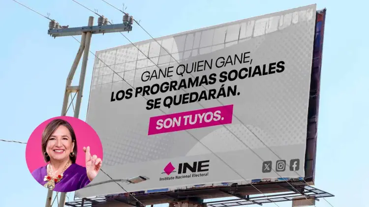 Xóchitl Gálvez compartió propuestas para la campaña del INE  a través de X. (Especial / EXPRESO)