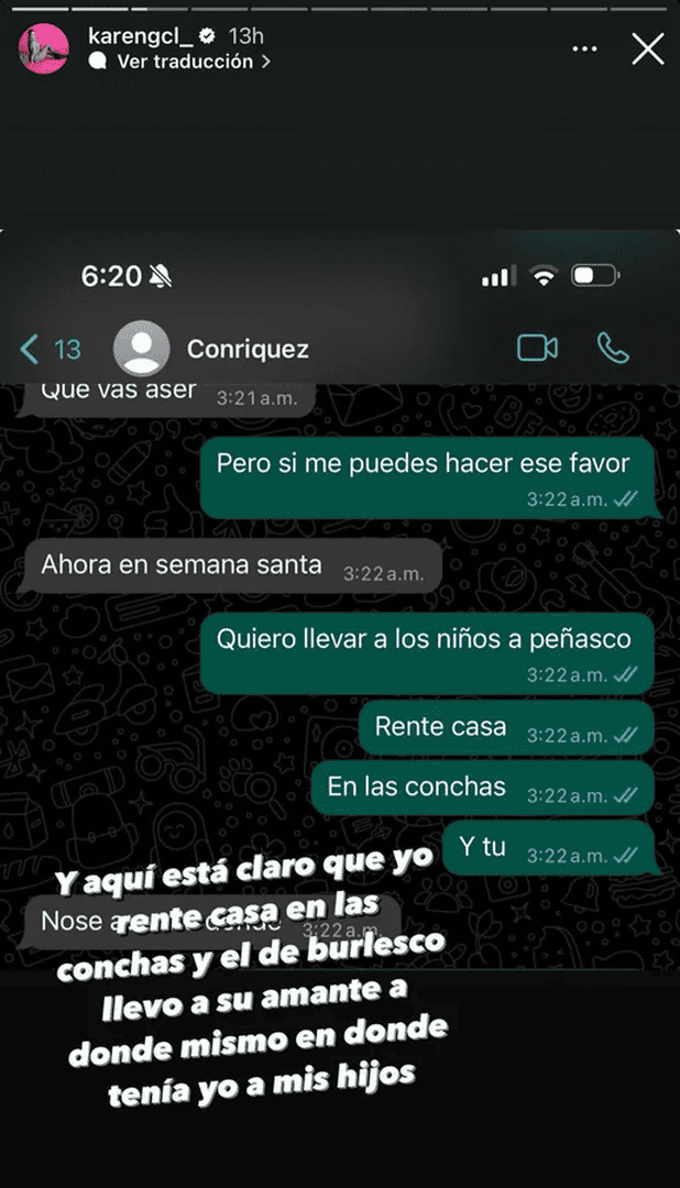 No se puede andar de novio: Esposa de Luis R. Conriquez revela conversaciones