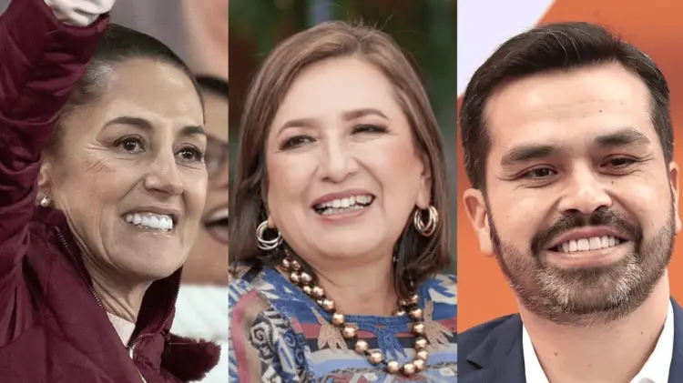 Con la participación de Claudia Sheinbaum, Xóchitl Gálvez y Jorge Álvarez Máynez. (Especial)