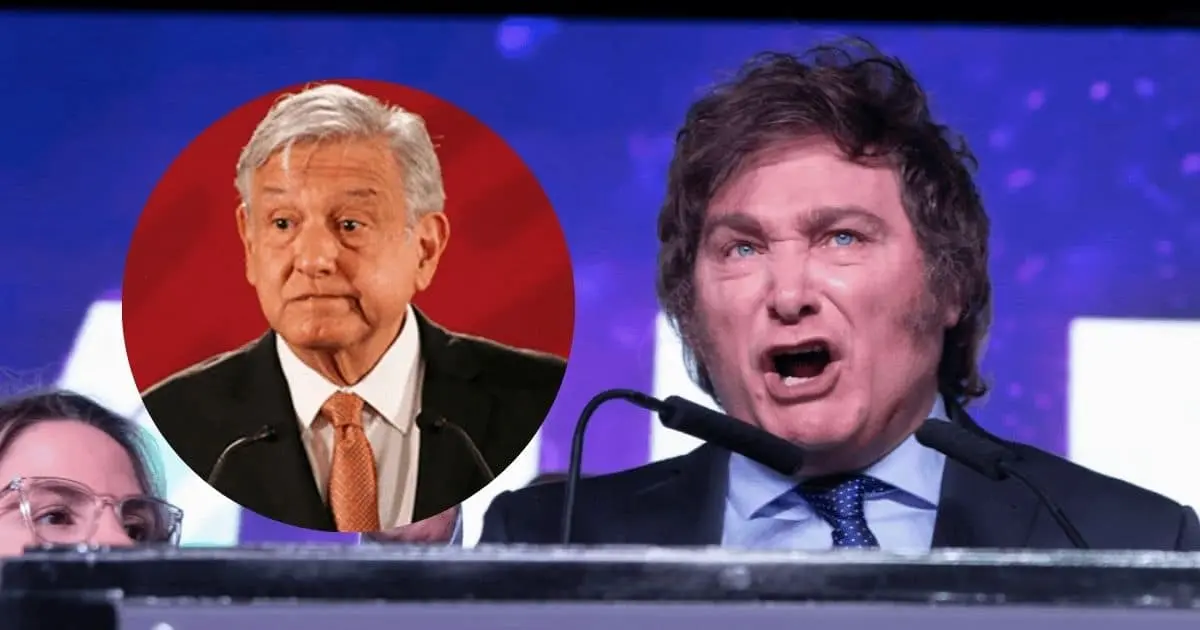 Javier Milei llama ignorante a AMLO; Sheinbaum sale en su defensa