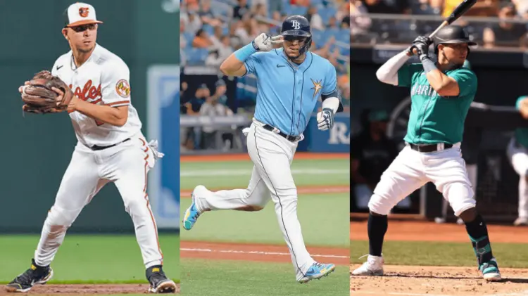 Ramón Urías, Isaac Paredes, Luis Urías. (Foto: Especial / EXPRESO)