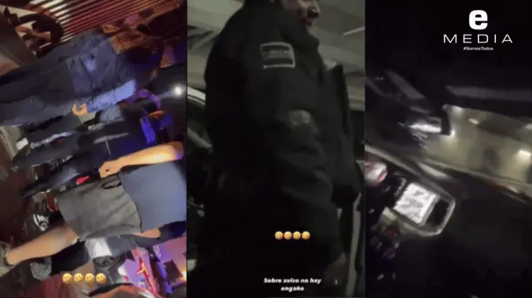 El propio cantante subió los videos a sus historias de Instagram. (Foto: Especial)