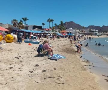 Playas de Guaymas y Empalme reciben primeros visitantes esta Semana Santa