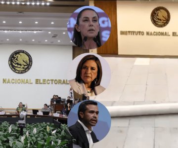 Preparan Sala de Consejo del INE para primer debate presidencial