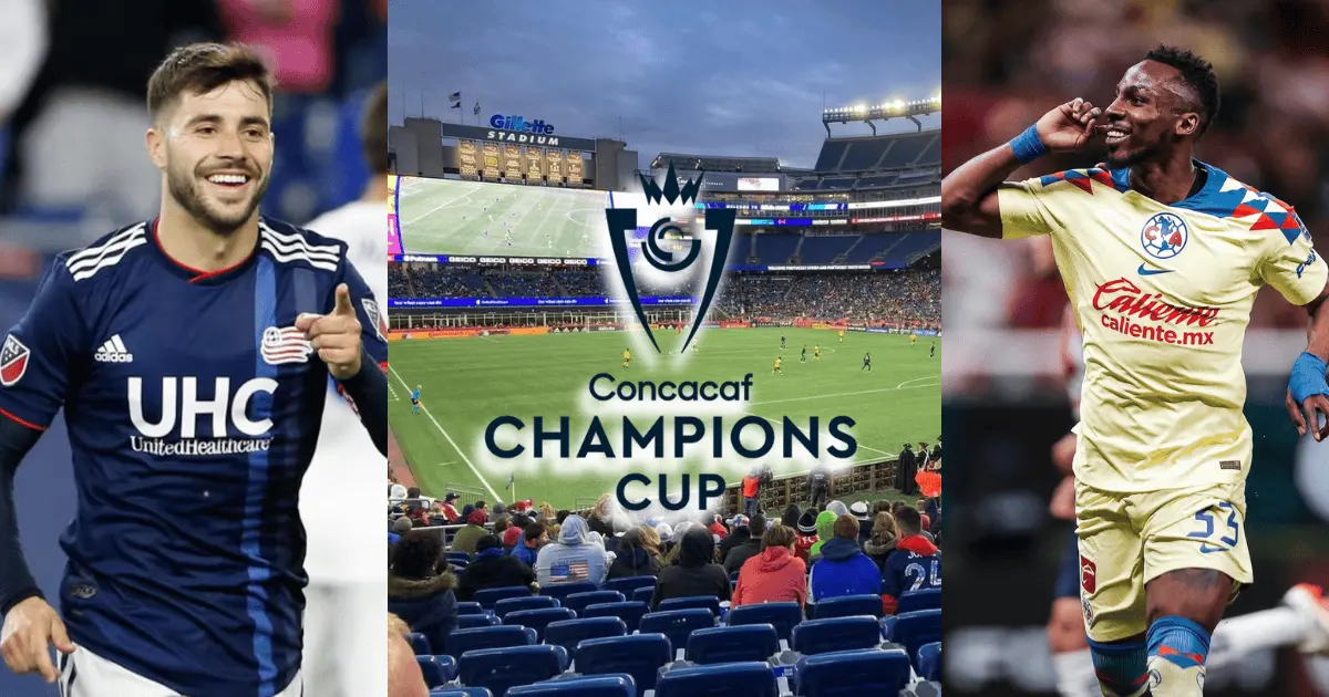 América va por ventaja a casa del New England en Concachampions