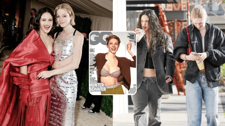 La actriz Hunter Schafer comentó lo que vivió con Rosalía en 2019. (Foto: Cortesía)
