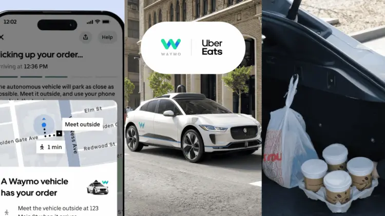 Uber Eats entregará pedidos en carros autónomos en Phoenix. (Foto: Cortesía)