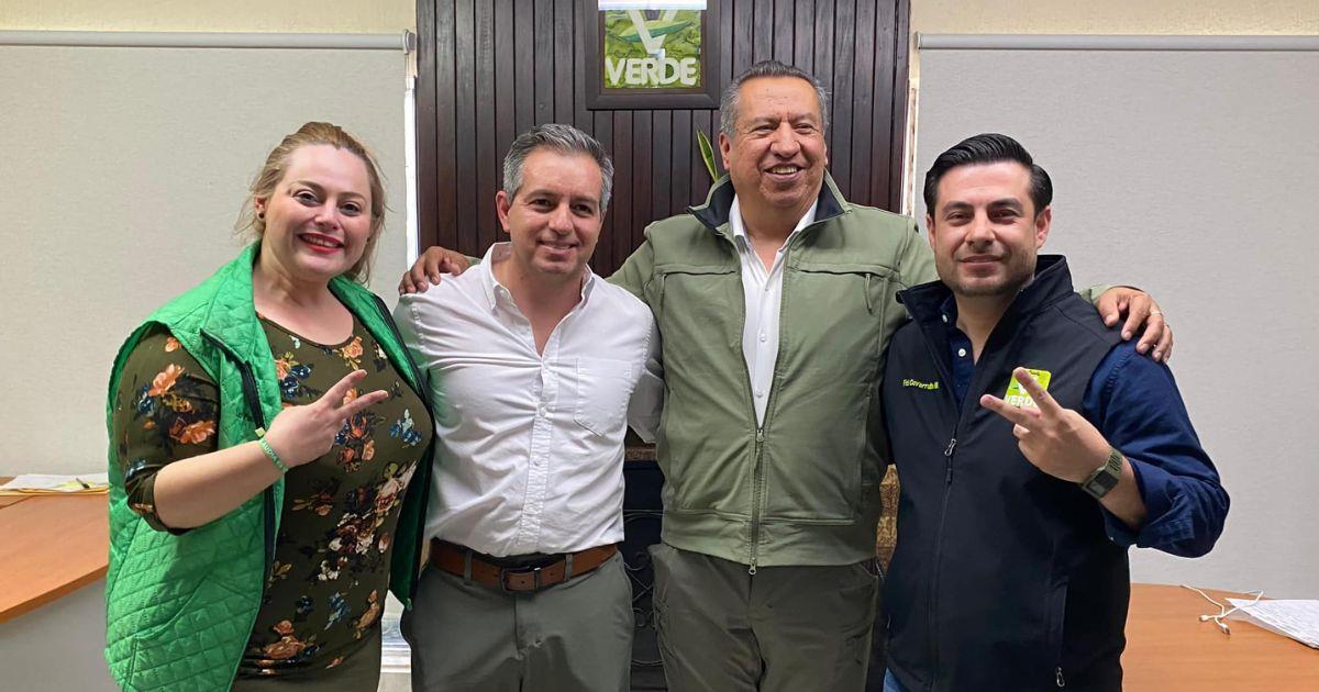 Omar del Valle encabeza lista de plurinominales del Partido Verde