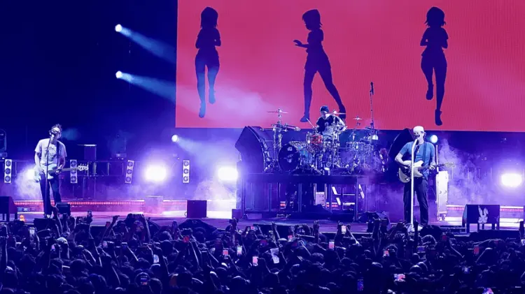 Blink-182 no se presentarán en México este viernes y sábado. (Foto: Agencia Reforma)