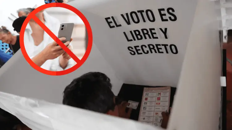 El INE no tiene facultad para prohibir el ingreso a las casillas con celulares. (Foto: Ilustrativa)