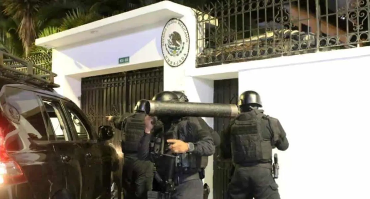 Nicaragua rompe relaciones con Ecuador por asalto a embajada mexicana