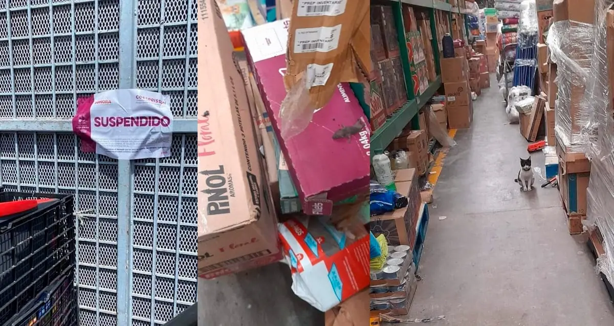 Suspenden supermercado por incumplir normas de salubridad en Guaymas