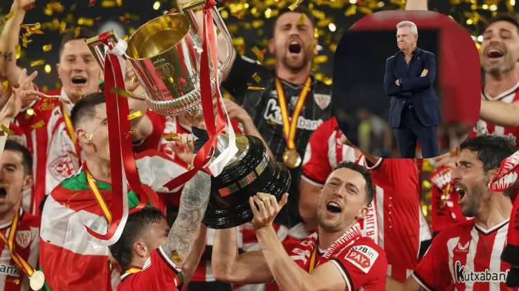 Javier Aguirre y el Mallorca no pudieron levantar la Copa del Rey. (Foto: Cortesía)