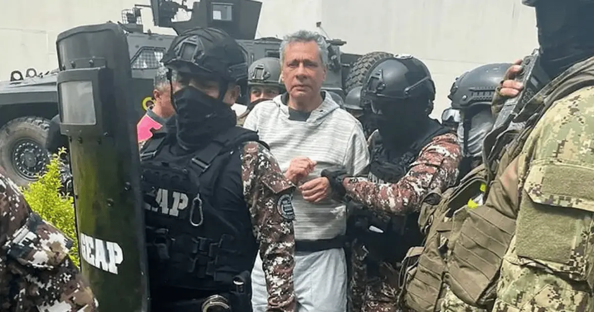 Hospitalizan a Jorge Glas por sobredosis de medicamentos: informes