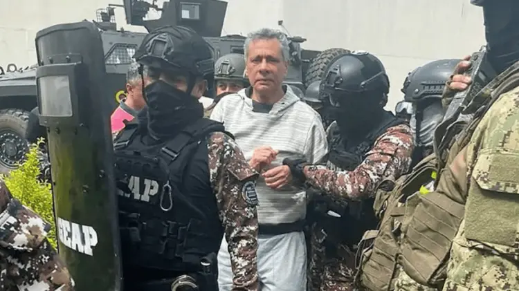 Jorge Glas se encuentra arrestado desde el pasado viernes. (Foto: Cortesía)