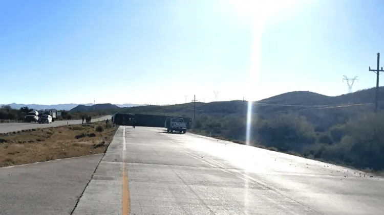 El accidente ocurrido específicamente en el kilómetro 175 de la rua. (Foto: Cortesía / EXPRESO).
