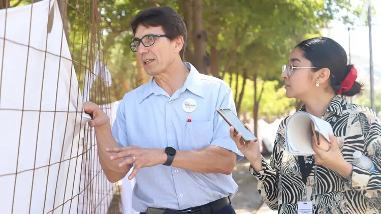 Francisco Javier Salcido García, miembro fundador de Ciudadanía Activa. (Foto: Ramón Munguía)