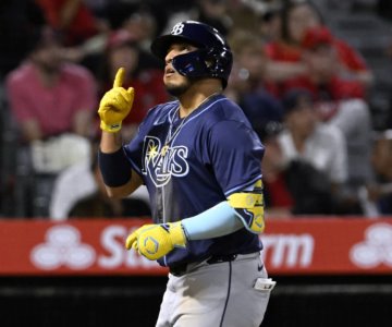 Isaac Paredes está enrachado y suma su cuarto cuadrangular con los Rays