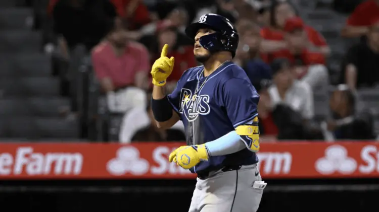 Isaac festejó su cuarto jonrón del año con los Rays. (Foto: Especial / EXPRESO)