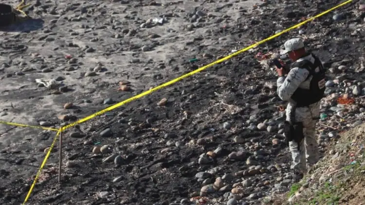 El cadáver fue localizado a la orilla del mar. (Especial / EXPRESO)