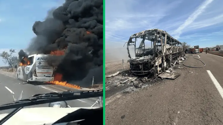 El chofer de la unidad se habría quedado dormido al volante. (Foto: Cortesía/Redes sociales)