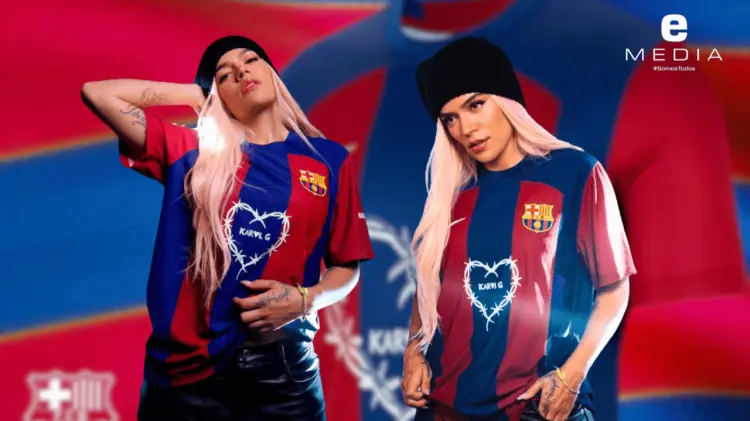 La camiseta cuenta con un corazón espinado y al centro el nombre de la artista. (Foto: Especial)