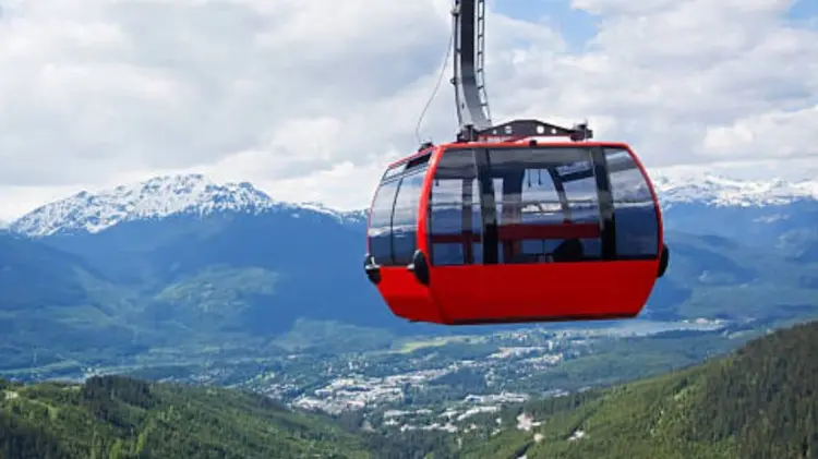 Una de las cabinas del teleférico fue golpeada por un poste y se rompió. (Foto: Pixabay)