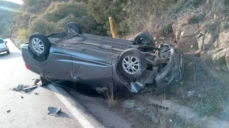 Los pasajeros salieron ilesos. (Especial / EXPRESO)