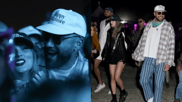 Swift portó una gorra del podcast que Travis llamado New Heights. (Foto: Especial / EXPRESO).