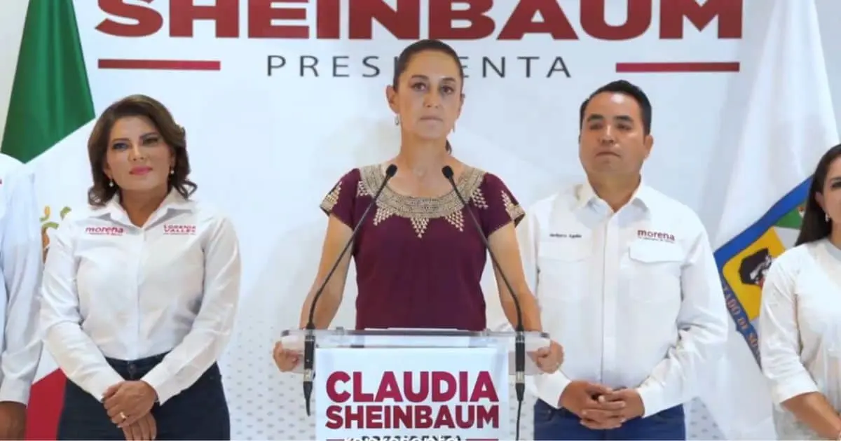 Sonora es ejemplo en materia hídrica y energética: Claudia Sheinbaum