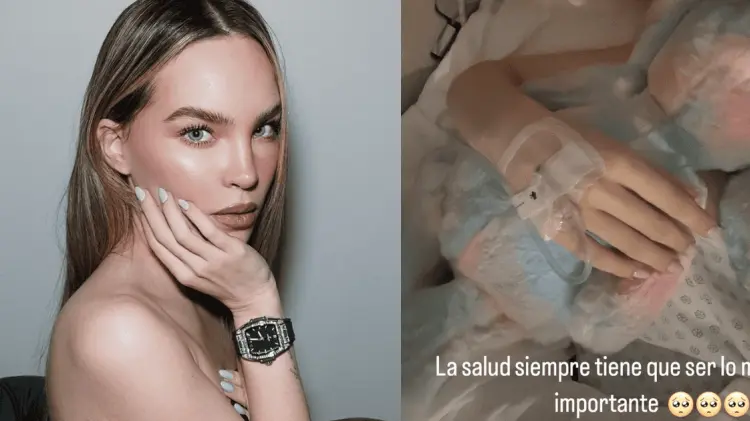 Belinda regresó al set tras haber pasado por el hospital. (Foto: Cortesía)