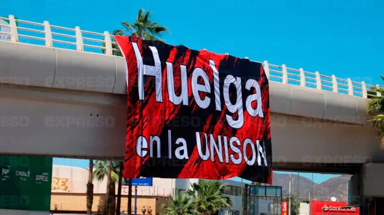 La huelga en la Universidad de Sonora estalló el pasado lunes 15 de abril . (Foto: Ramón Munguía)