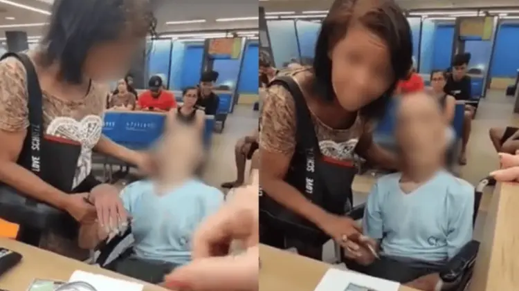 Autoridades confirmaron que el hombre ya estaba muerto cuando llegó al banco. (Foto: Especial).