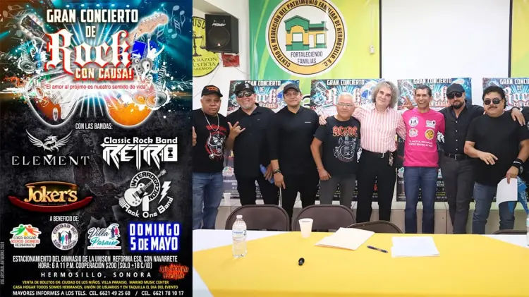 El concierto será el 5 de mayo en el gimnasio de la Universidad de Sonora. (Foto: Ramón Munguía)