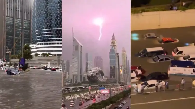 En redes sociales han circulado videos de los estragos de las lluvias. (Foto: Tomadas de redes)