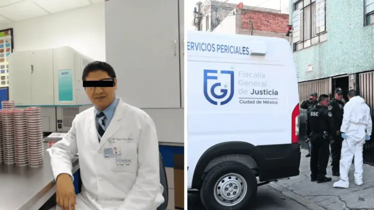 El químico farmacobiólogo detenido el pasado martes por el asesinato de María José. (Especial).