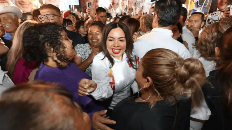 Isela Montes de Oca, candidata a diputada local por el distrito XI de Hermosillo. (Cristian Ruiz)