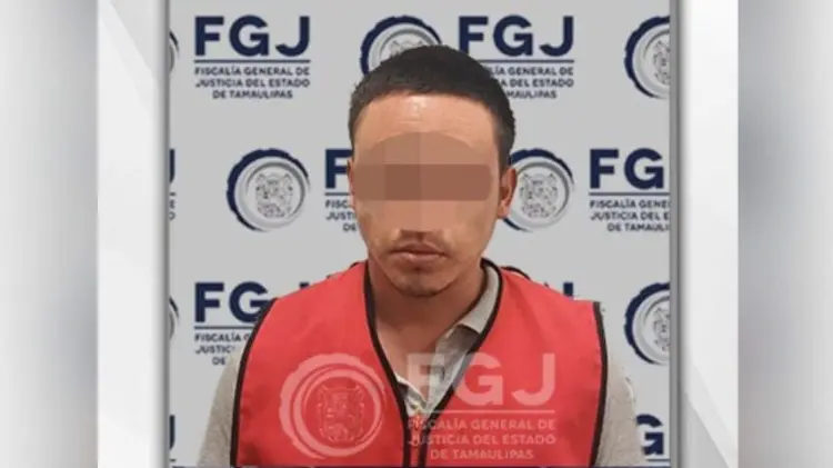 Eliud Guadalupe M. (Foto: Fiscalía de Tamaulipas)