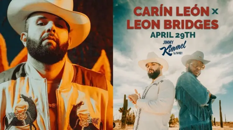 Carin León es el primer sonorense en presentarse en Jimmy Kimmel Live. (Foto Especial/EXPRESO)