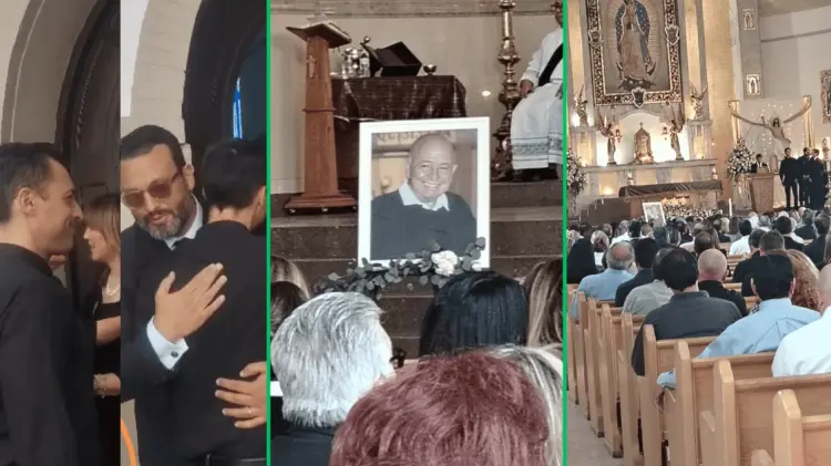 Luis Donaldo Colosio Riojas acudió a la misa en memora de Nikita Kyriakis. (Foto: Cortesía)