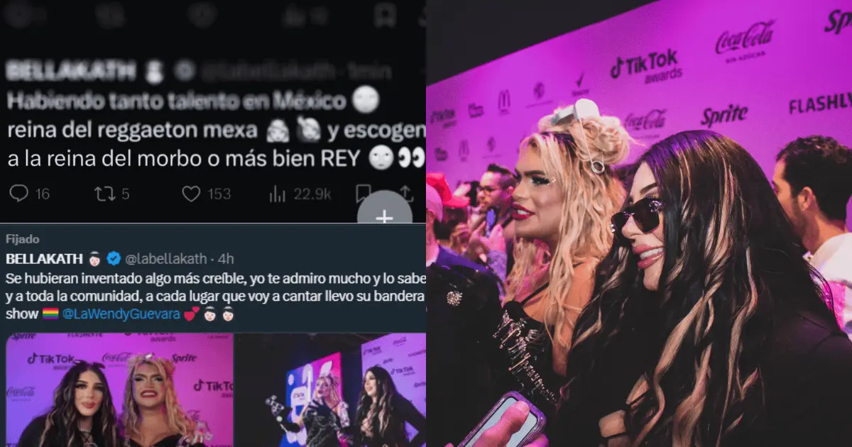 Bellakath niega comentario transfóbico en contra de Wendy Guevara